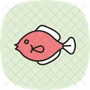 Flounder Ocean Marine Icon