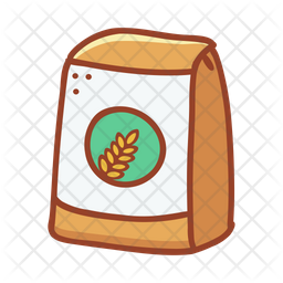 Flour Icon - Download in Doodle Style