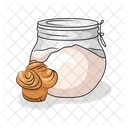 Flour Jar Food Icon