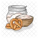 Flour Wheat Cuisine Icon