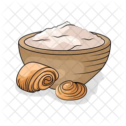 Flour bowl  Icon