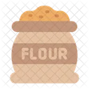 Flour Baking Ingredient Kitchen Staple Icon