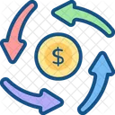 Flow Money Transfer Icon