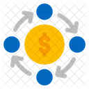 Money Flow Exchange Icon
