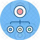Chart Flow Organization Icon