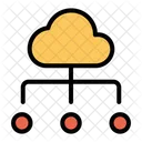 Cloud Computing Connections Icon
