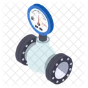 Gauge Pressure Meters Industrial Icon