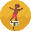 Water Sports Flowboard Icon