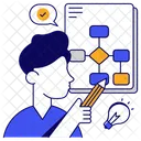 フローチャート  アイコン