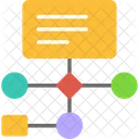Flowchart Hierarchy Order Icon