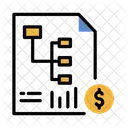 Flowchart Diagram Dollar Icon
