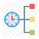 Flowchart Diagram Time Icon