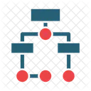 Flowchart Diagram Hierarchy Icon