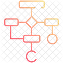 Flowchart Diagram Hierarchy Icon
