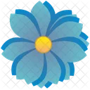Blue Spring Flora Icon