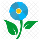 Flower Nature Label Icon