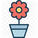 Flower Flower Pot Nature Icon