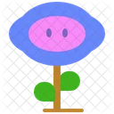 Videogame Flower Mario Icon