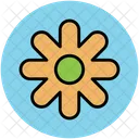 Flower Creative Shape Icon