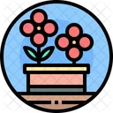 Flower Flower Pot Ecology Icon