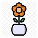 Flower Decoration Table Icon