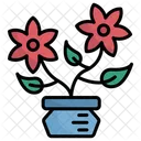 Flower Botanical Flower Pot Icon