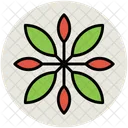 Flower Decorative Creative Icon