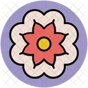 Flower Decorative Creative Icon