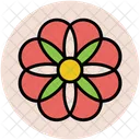 Flower Creative Shape Icon