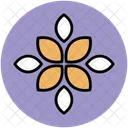 Flower Creative Shape Icon