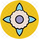 Flower Creative Shape Icon