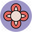 Flower Creative Shape Icon