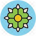 Flower Creative Shape Icon