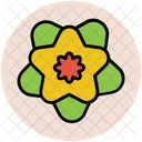 Flower Creative Shape Icon