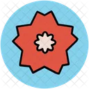 Flower Creative Shape Icon