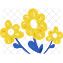Ukrainian Ukraine Flower Icon