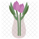 Flower Tulip Indoor Plants Icon