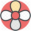 Flower Blooming Four Icon