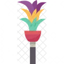 Flower Wand Bouquet Icon