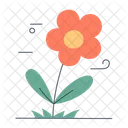 Flower Doodle Floral Icon