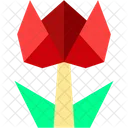 Flower Folding Craft Icon