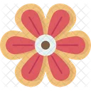 Flower Cookies Gingerbread Icon