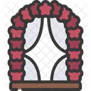 Flower Arch Flowers Icon