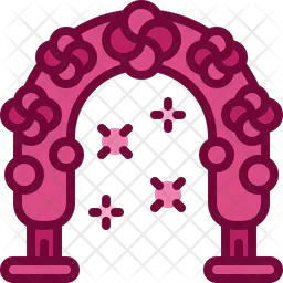 Flower arch  Icon