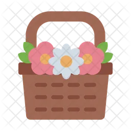 Flower basket  Icon