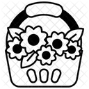 Flower basket  Icon