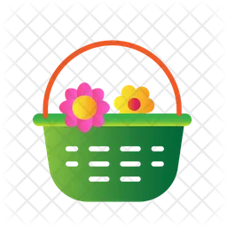 Flower Basket  Icon