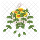 Flower Basket Harvest Icon