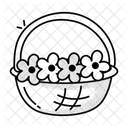 Flower Basket  Icon