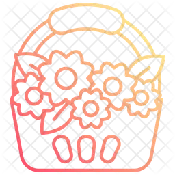 Flower basket  Icon
